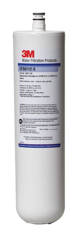 3M Cuno CFS8112-S water filter cartridge with scale for reliable beverage filtration