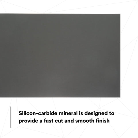3M 02044 delivers fast cut and smooth finish on fine grits.