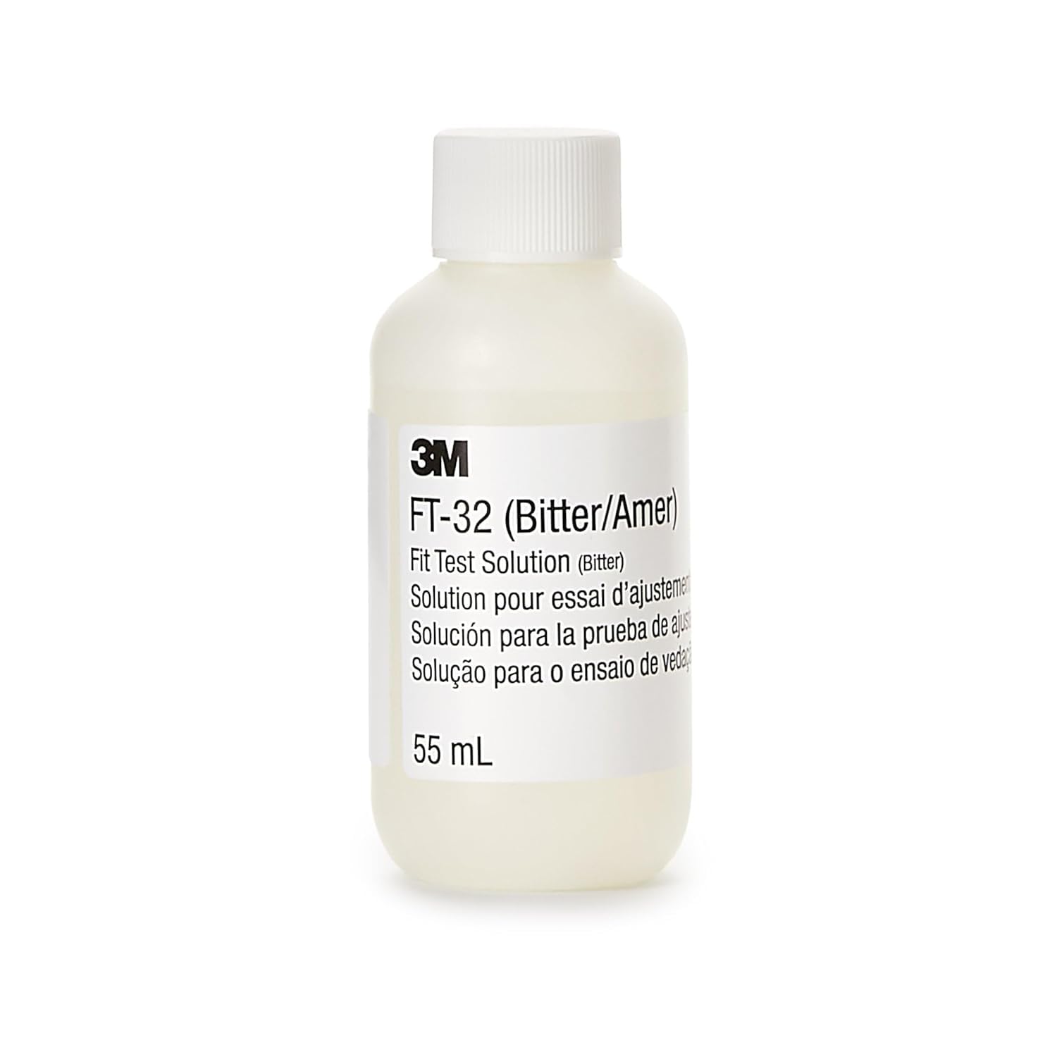 3M FT32 bitter fit test solution bottle for quick spray in the test hood to verify seal.