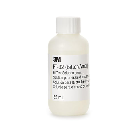 3M FT32 bitter fit test solution bottle for quick spray in the test hood to verify seal.