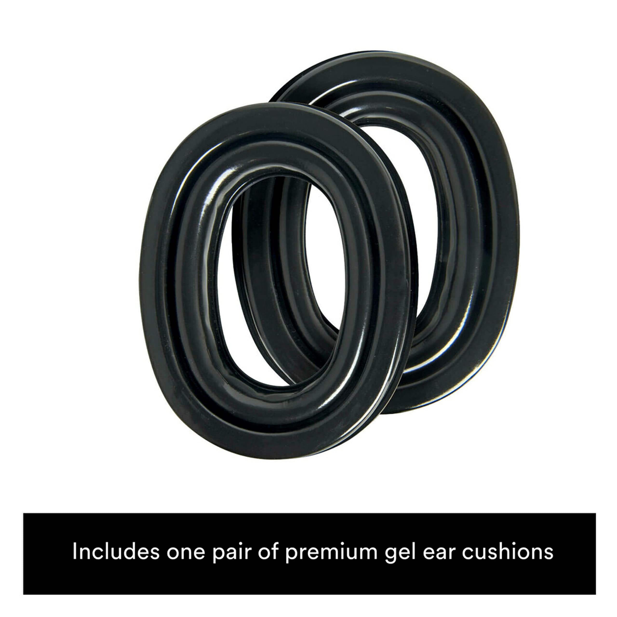 3M gel cushions in black promote hygiene and durable wear