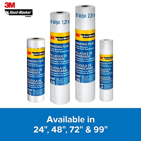 3M Hand Masker AMF99 4-mil thickness delivers durable film strength