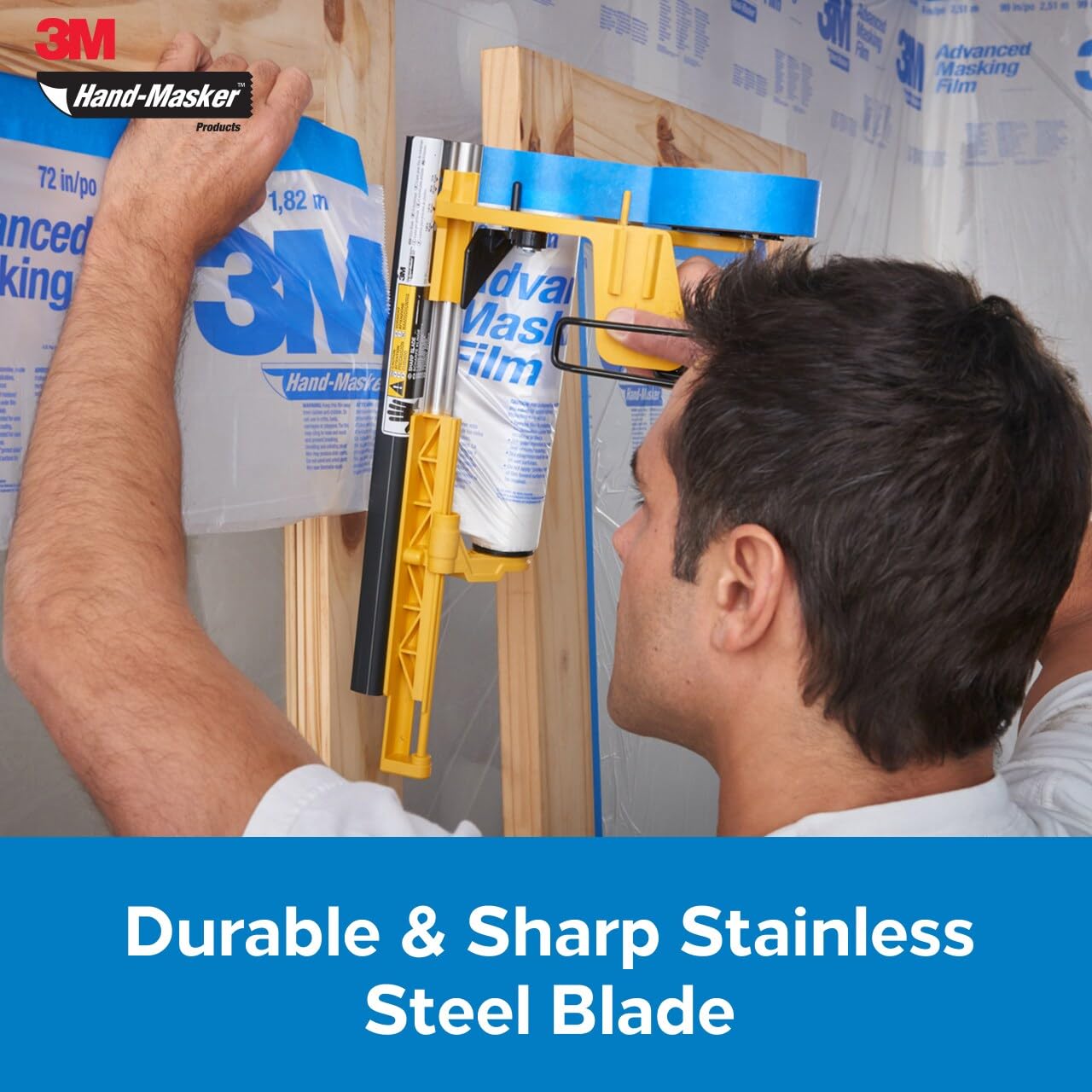 3M Hand Masker blade assembly and guard for clean masking