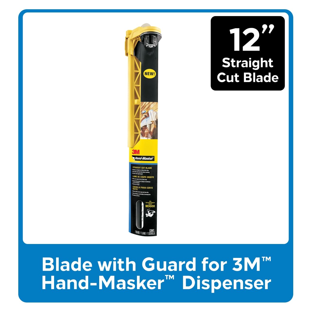 3M Hand Masker blade for film and paper cuts, versatile in masking