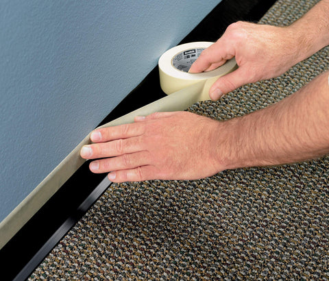 3M Highland economy masking tape is 3/4 inch wide for versatile tasks.