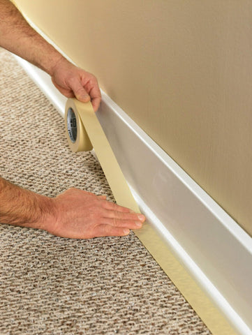 3M Highland economy masking tape resists lifting or curling during use.