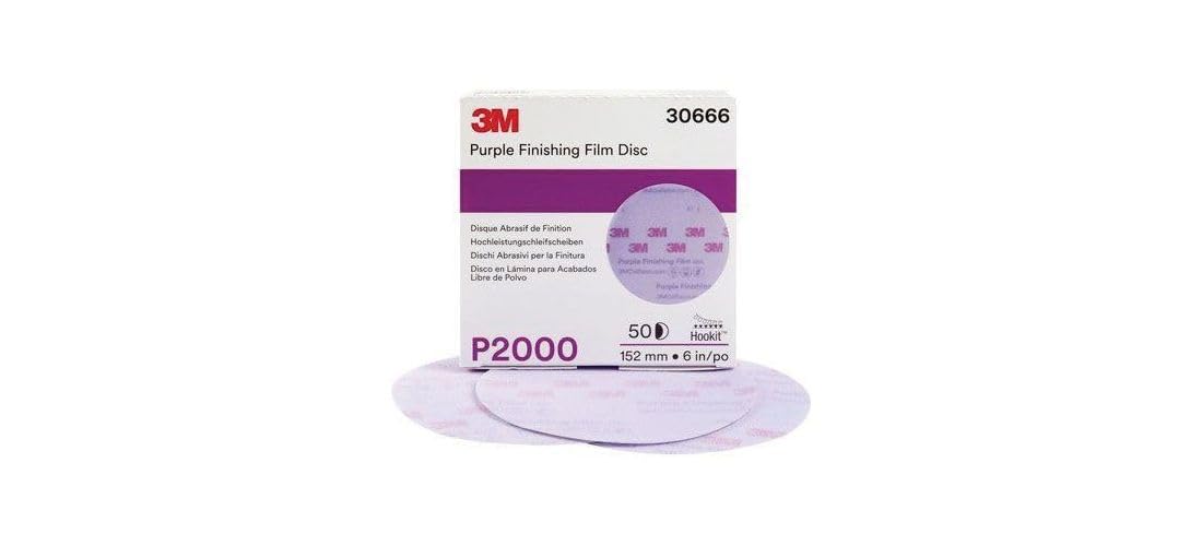 3M Hookit interface pad 05777 to optimize dust-free finishing.