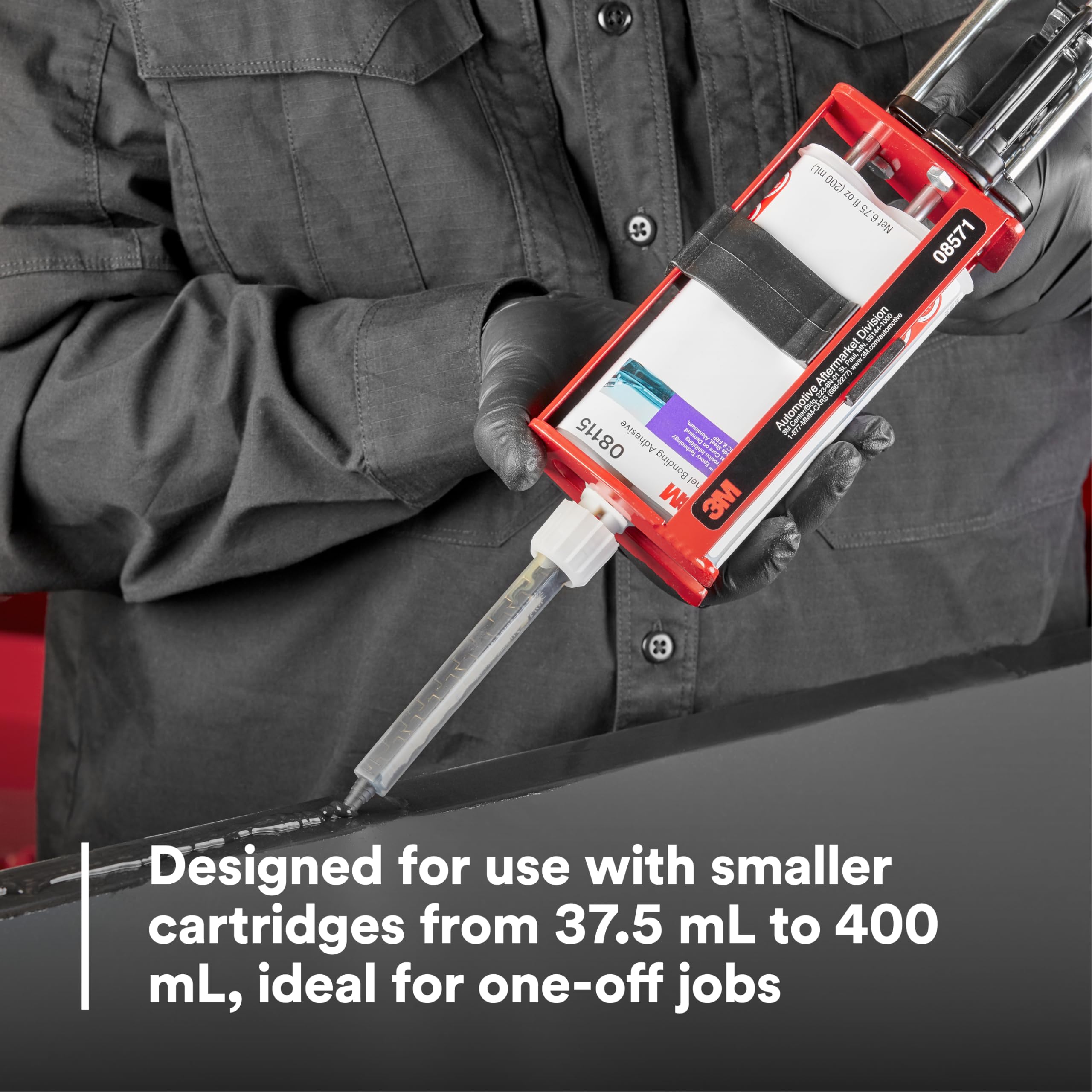 Designed for small, space-intensive adhesive applications.