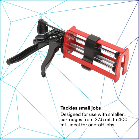 3M Manual Cartridge Applicator supports 1:1 and 2:1 cartridges for versatile bonding.