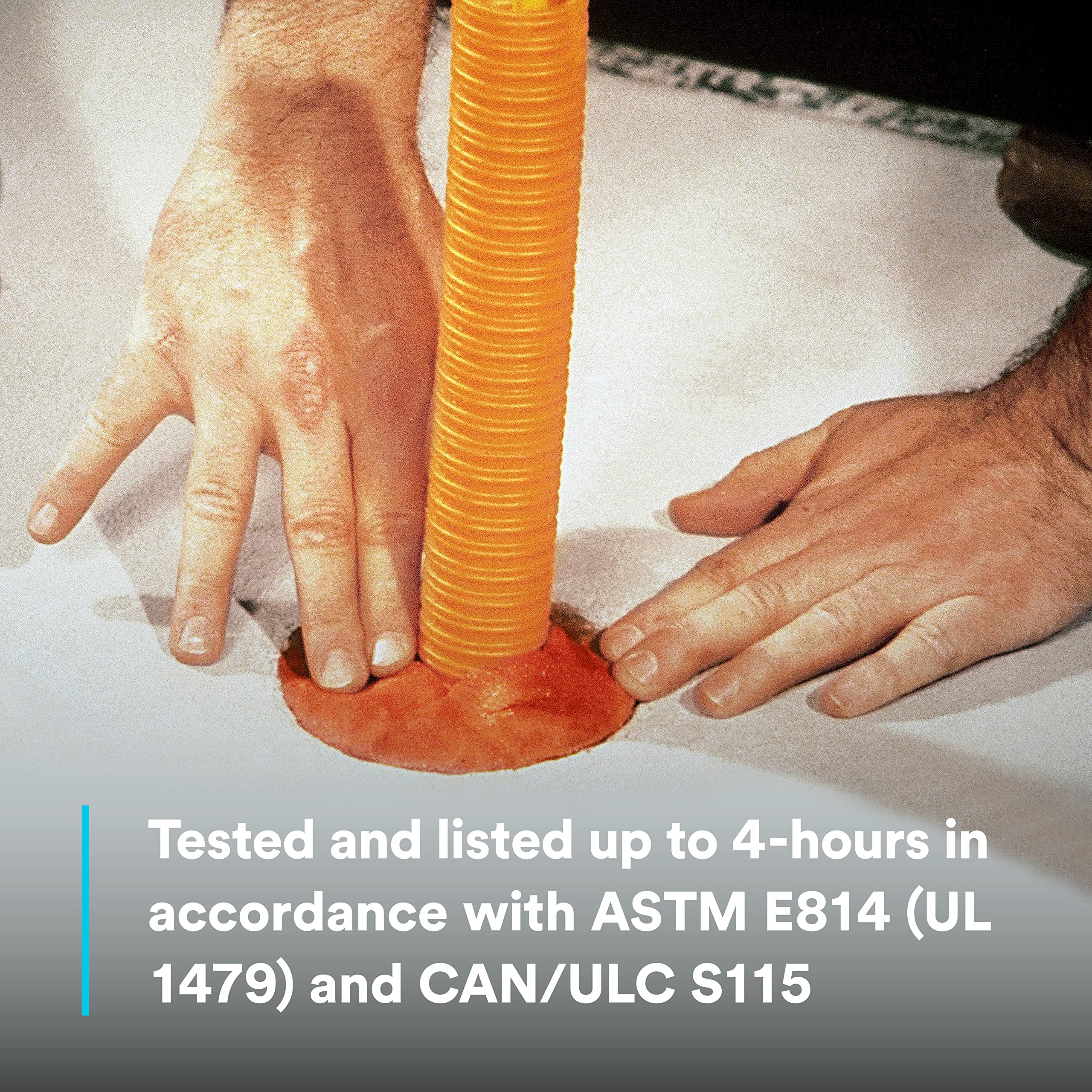 3M Moldable Putty Stix easily forms through penetrations for firestop.