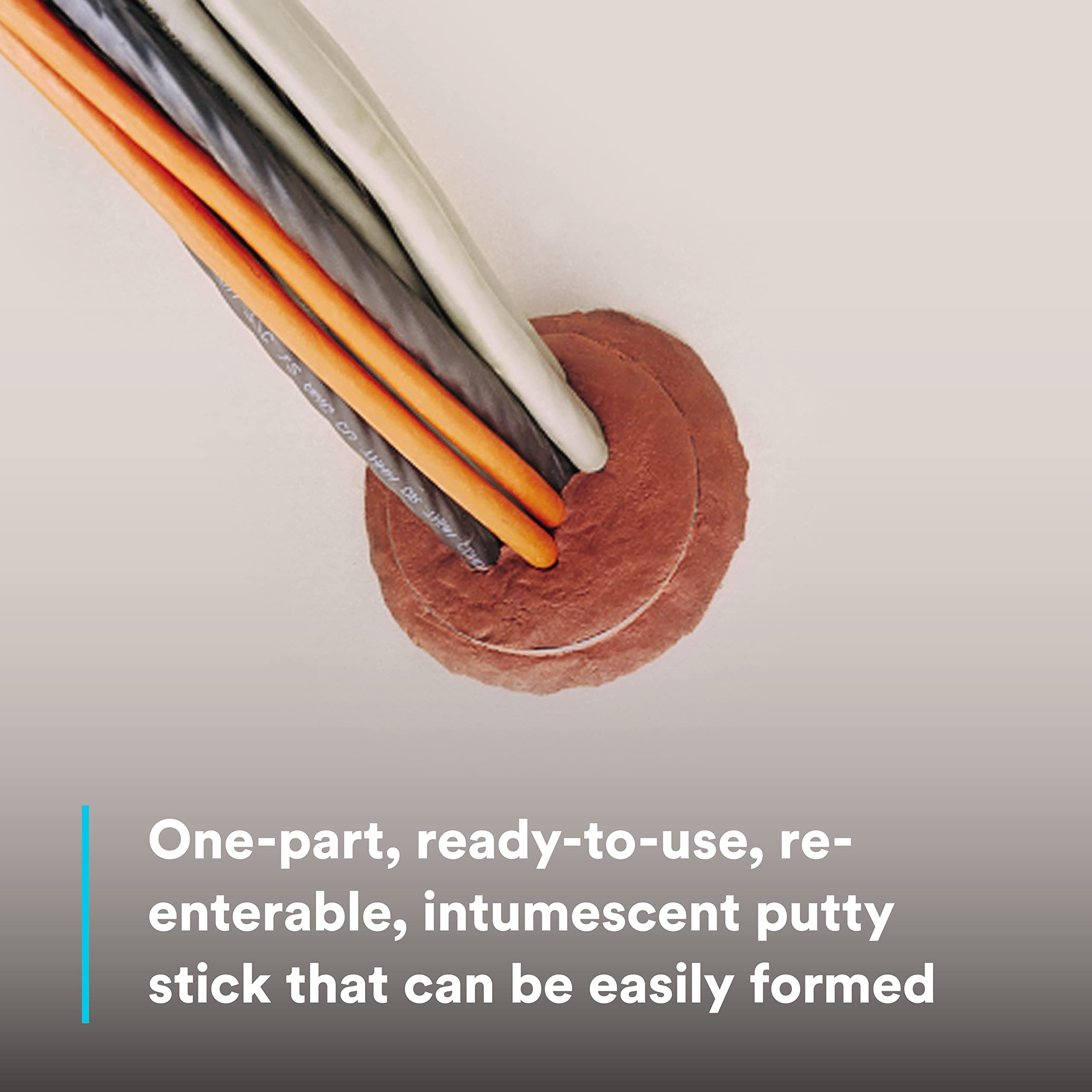 3M Noncorrosive Putty Stix compatible with metal and cable jackets.