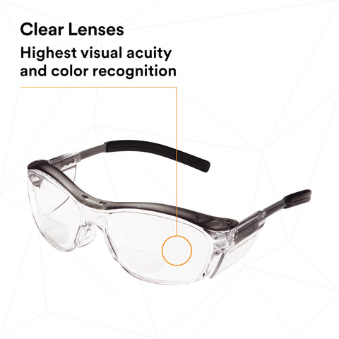 3M Nuvo Readers retro styling conveys protection with classic eyewear vibe.