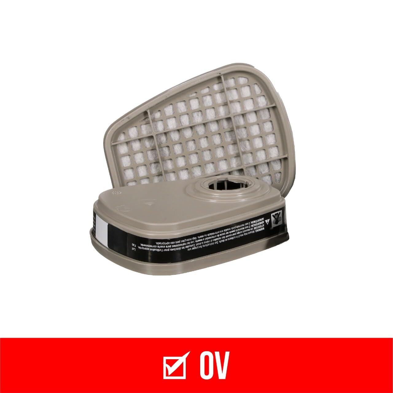 3M Organic Vapor Cartridge compatible with 6000/6500/7500 series for versatile use