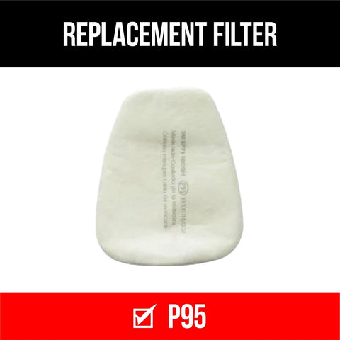 3M Particulate Filter 5P71 P95 compatible with 5000/6000 series via 501 retainer