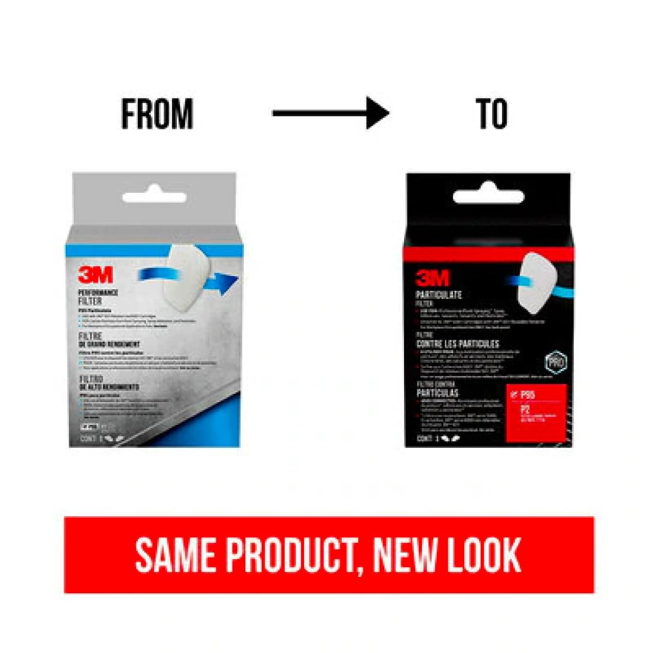 3M Particulate Filter 5P71 P95 supports professional workplace safety