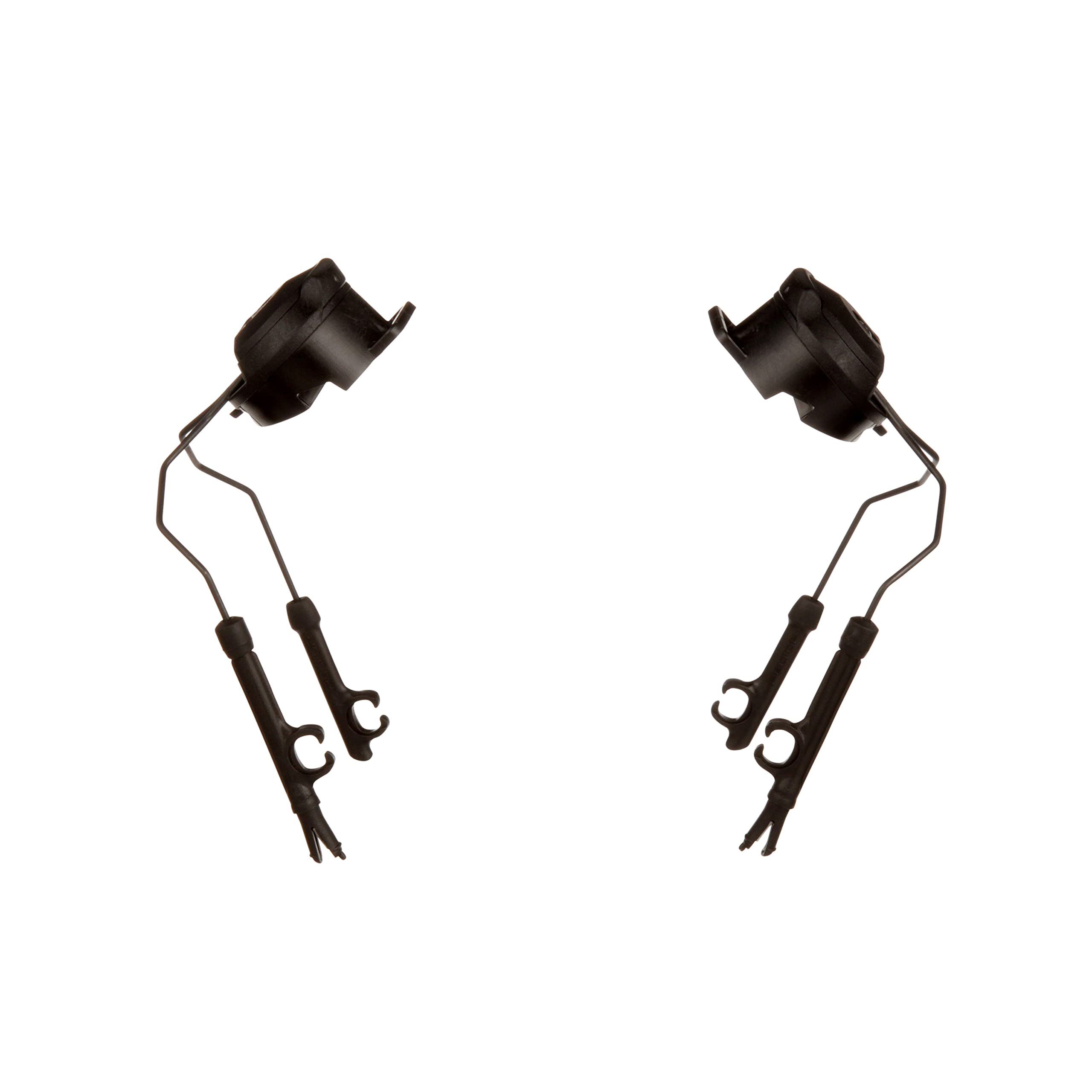 3M PELTOR ARC rail-mount adapter demonstrates easy helmet attachment