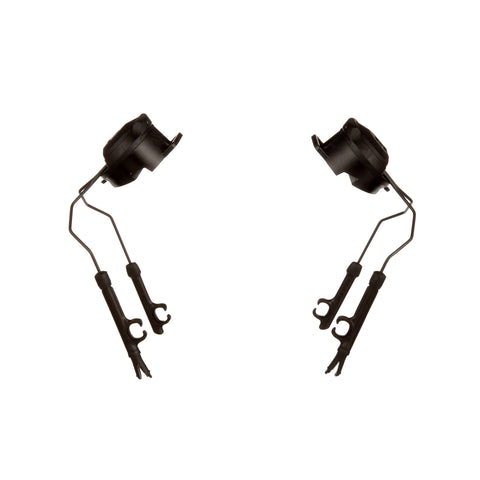3M PELTOR ARC rail-mount adapter demonstrates easy helmet attachment