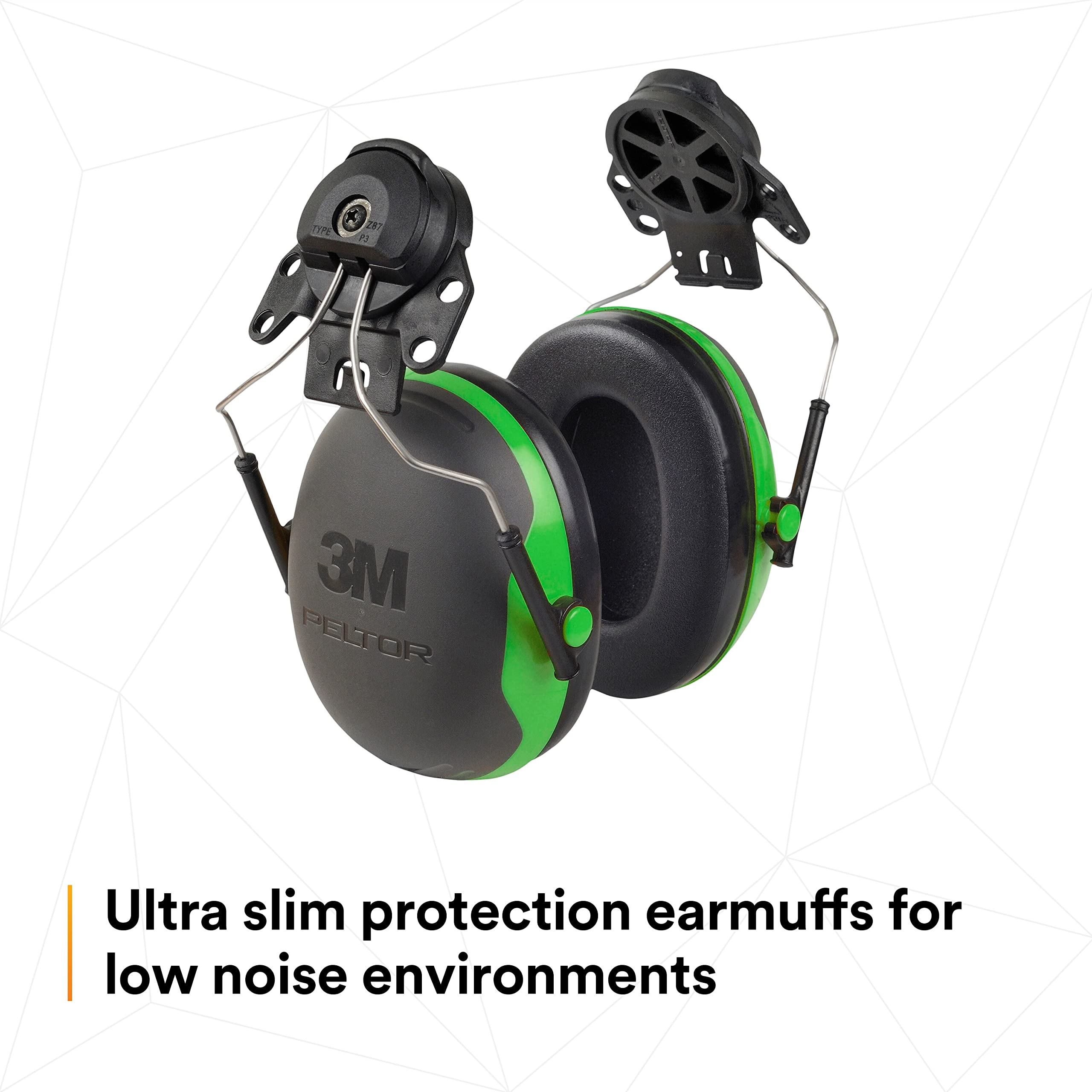 NRR 21 dB protection for low to moderate noise at the job site