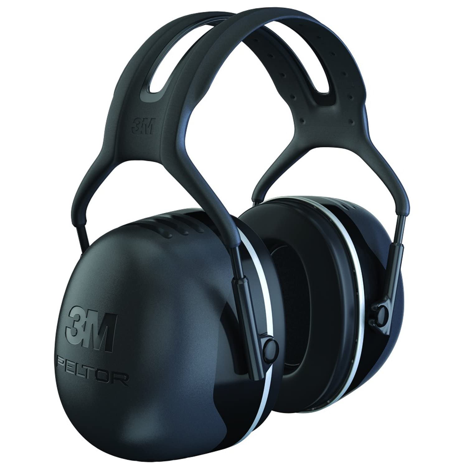 3M PELTOR X5A front view earmuff showing high-attenuation design