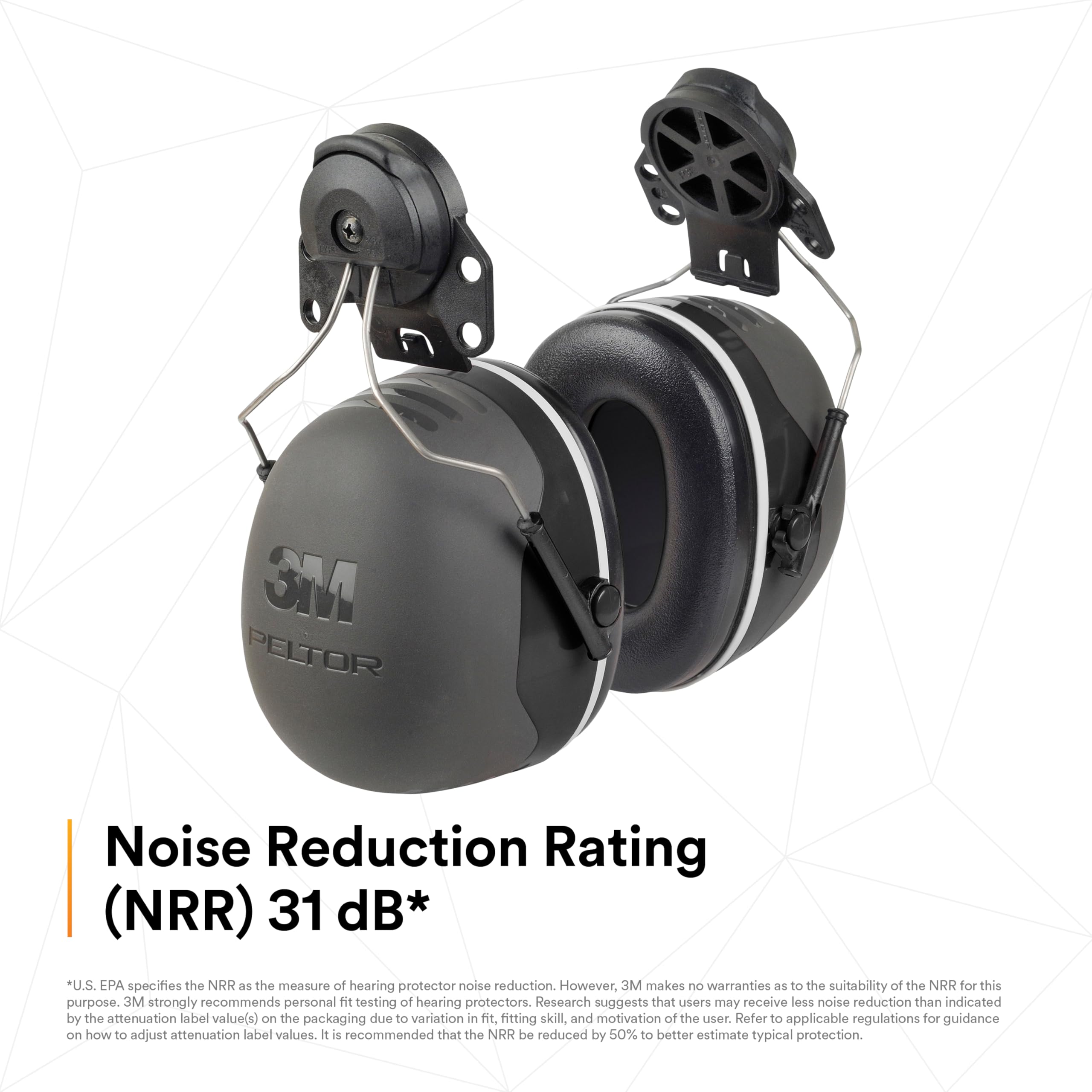3M PELTOR X5P3E innovative spacer design enhances attenuation for high-noise tasks