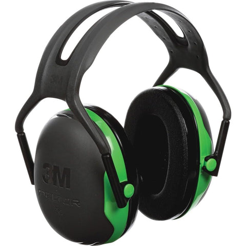 3M PELTOR X1A earcup pivots tilt for customizable fit and seal.