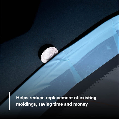 Industrial use tape designed for professional masking in auto shops.