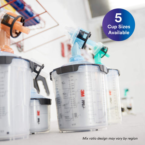 3M PPS 2.0 stable lid to gun connection for reliable spraying