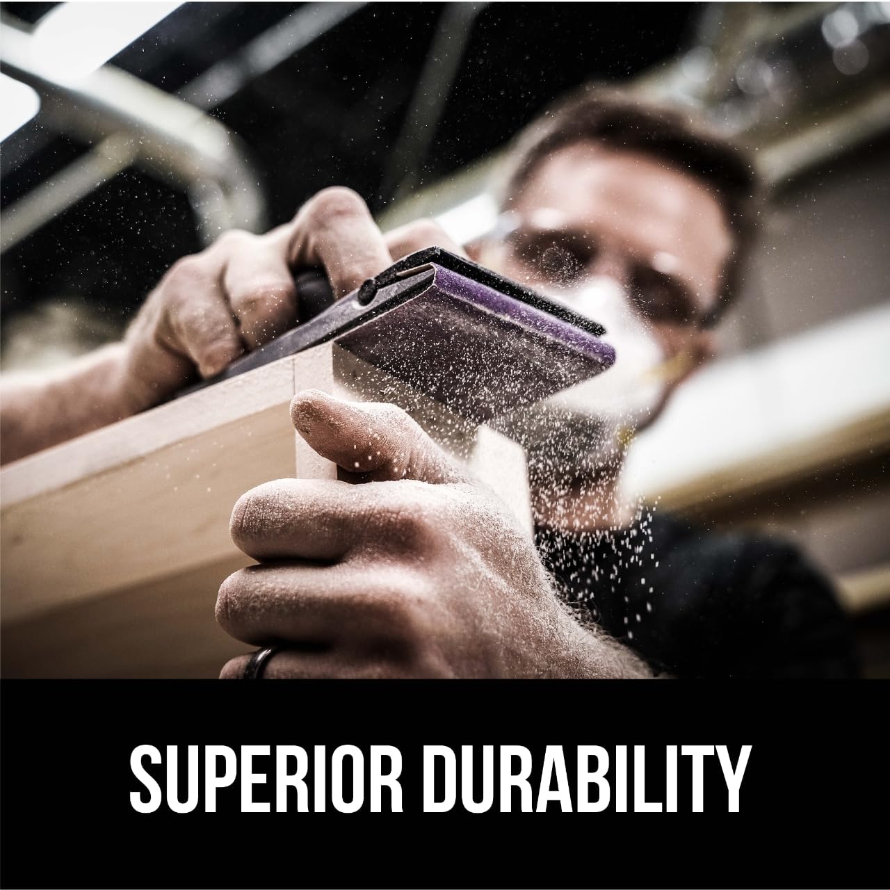 3M Pro Grade comfortable grip aids extended sanding sessions