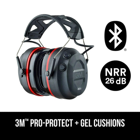3M Pro-Protect premium gel cushions provide long-wear comfort