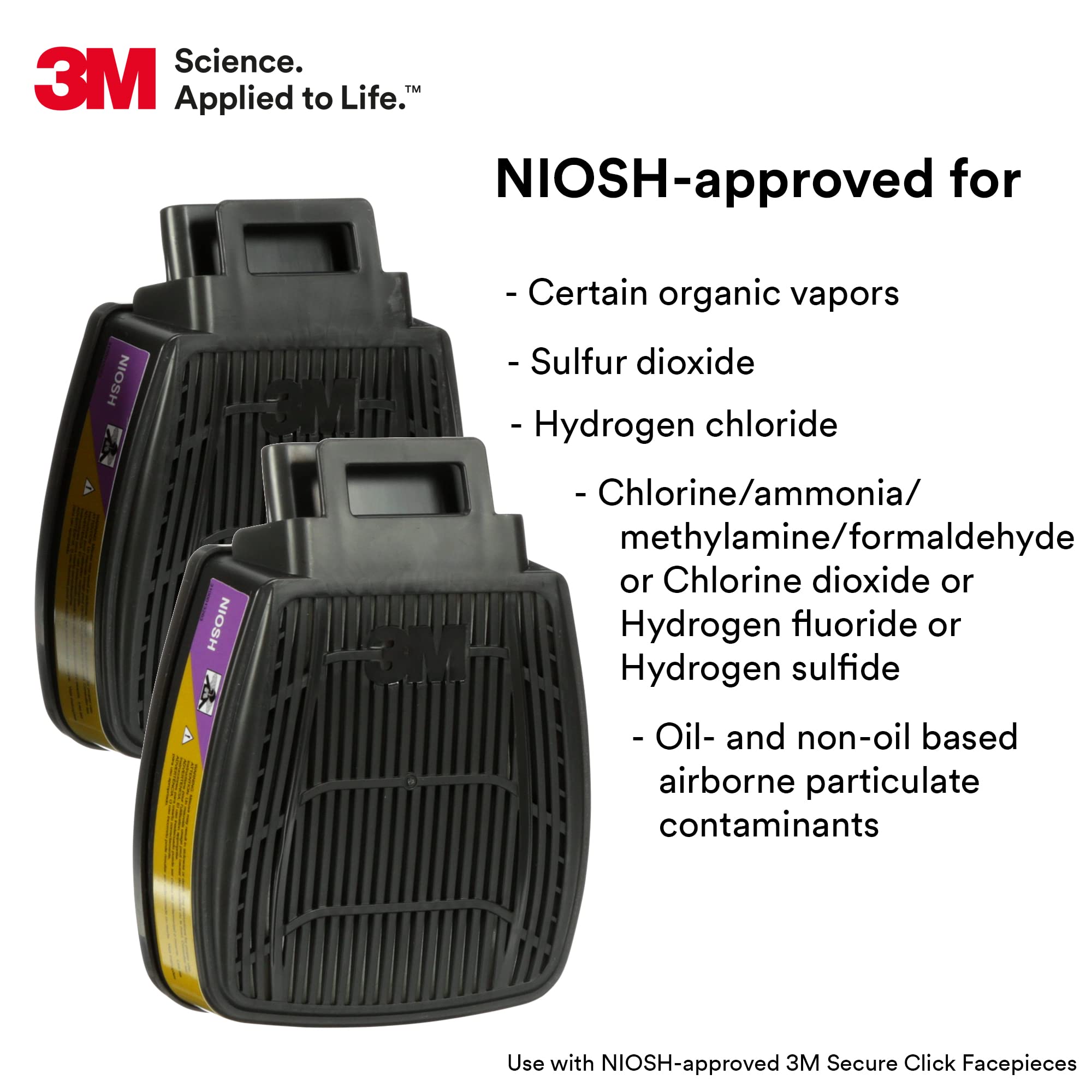 3M quad-flow cartridge system increases comfort with four airflow paths