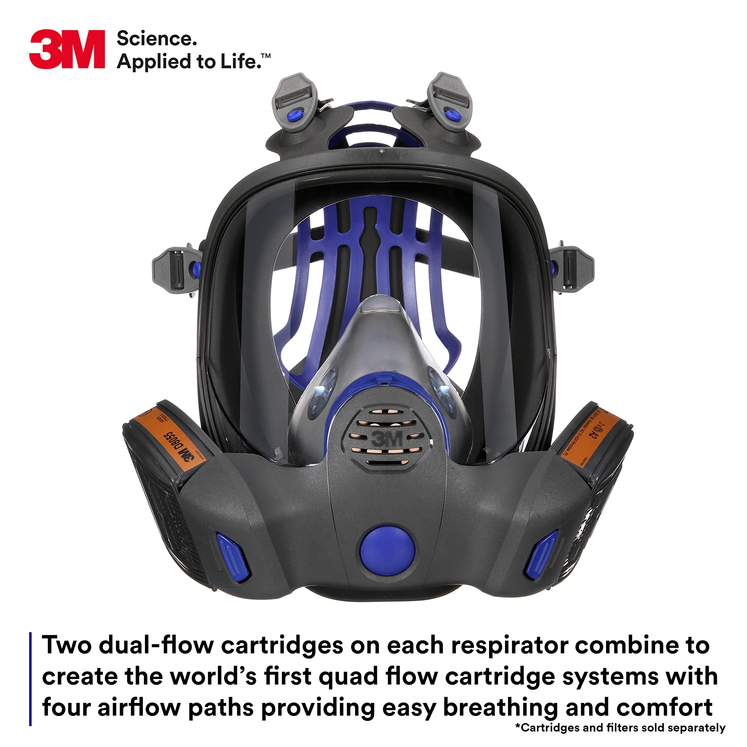 3M quad-flow filter system delivers breathable comfort for long shifts