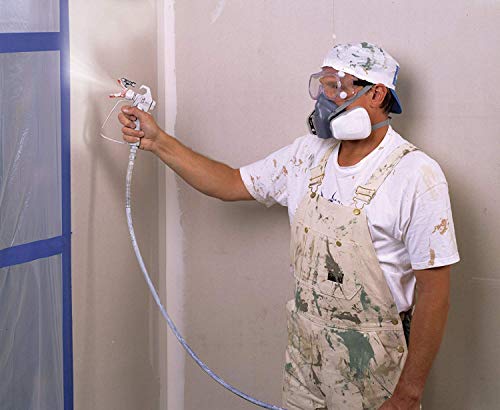 3M 7503 integrated suspension on a large respirator