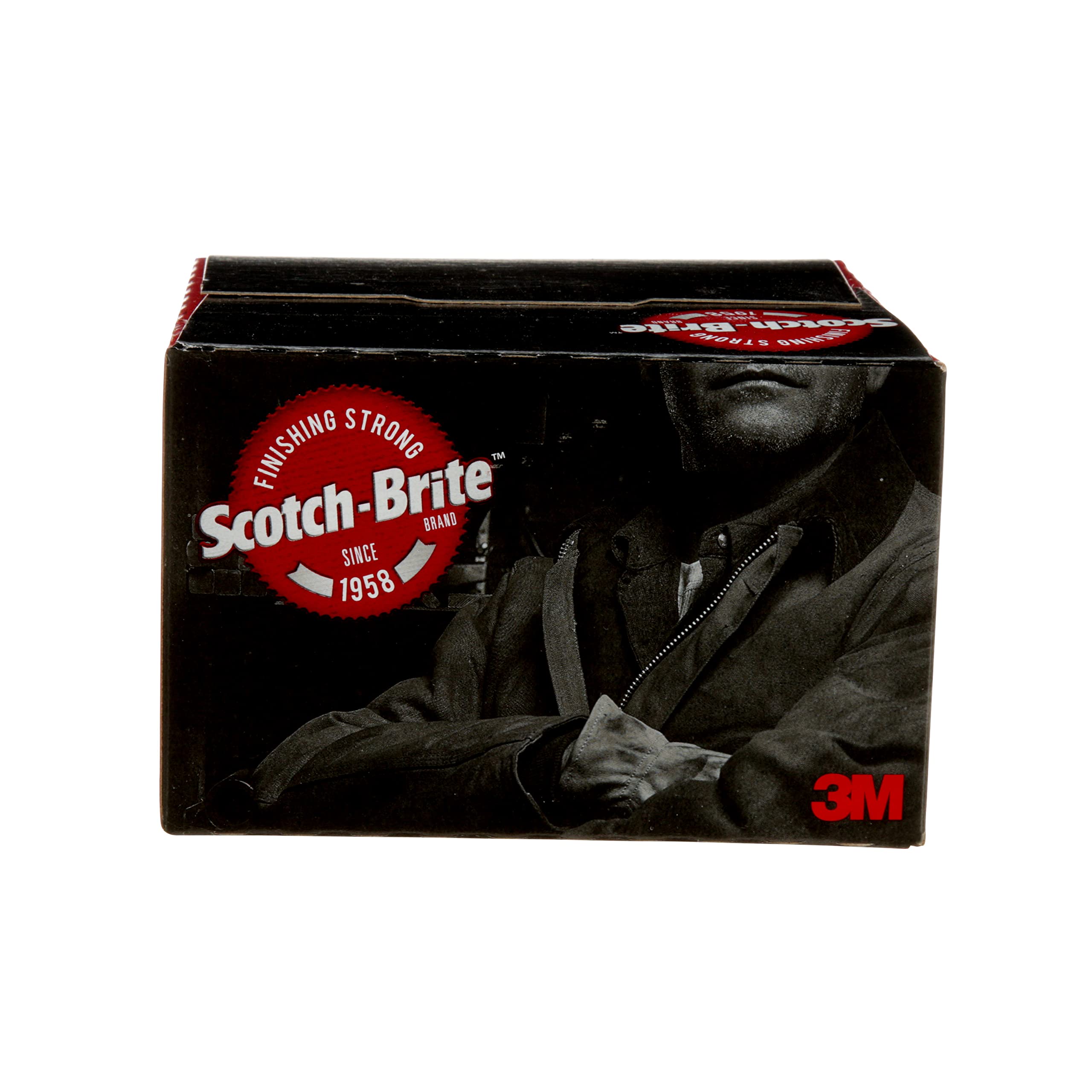 3M Scotch-Brite Roloc 25-disc box packages for bulk finishing