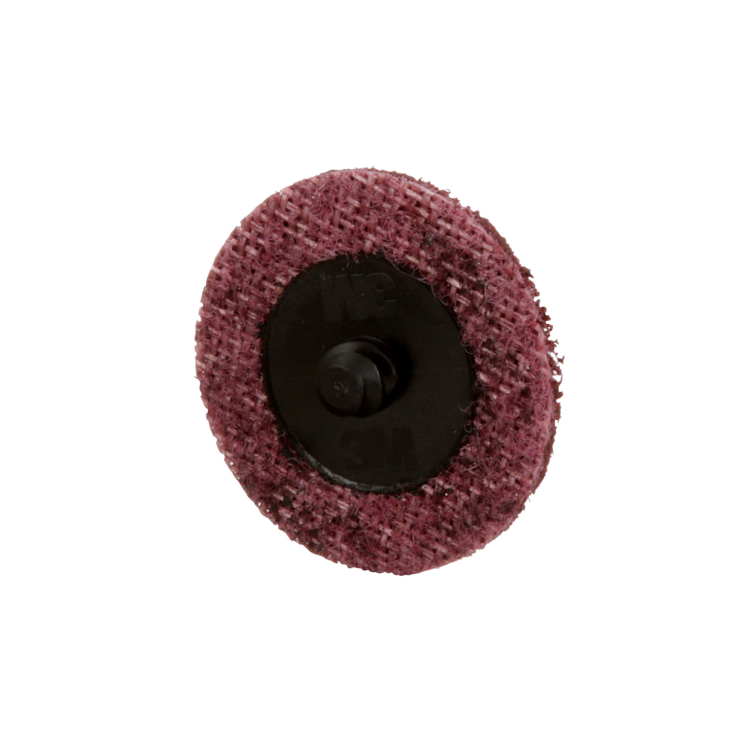 3M Scotch-Brite Roloc open-web abrasive resists loading during use