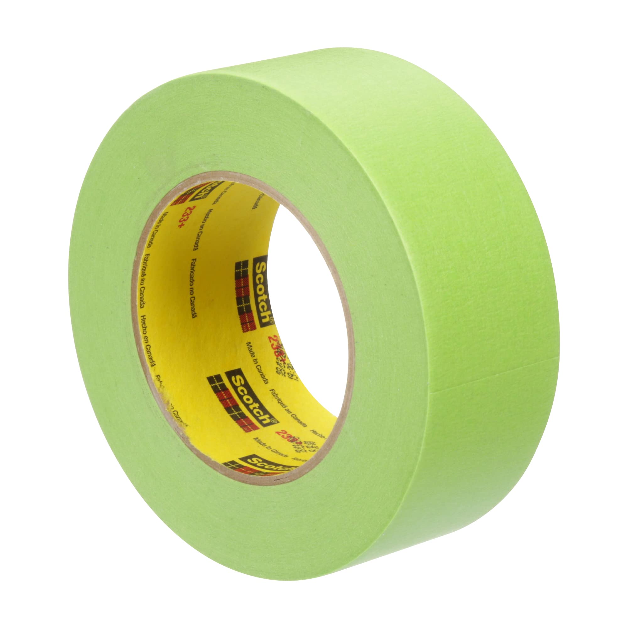 3M Scotch Performance Masking Tape 233+ roll close-up for precise edge guidance.