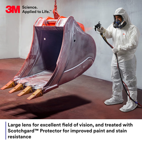 3M Secure Click FF-800 comfort cradle reduces pressure points during long wear