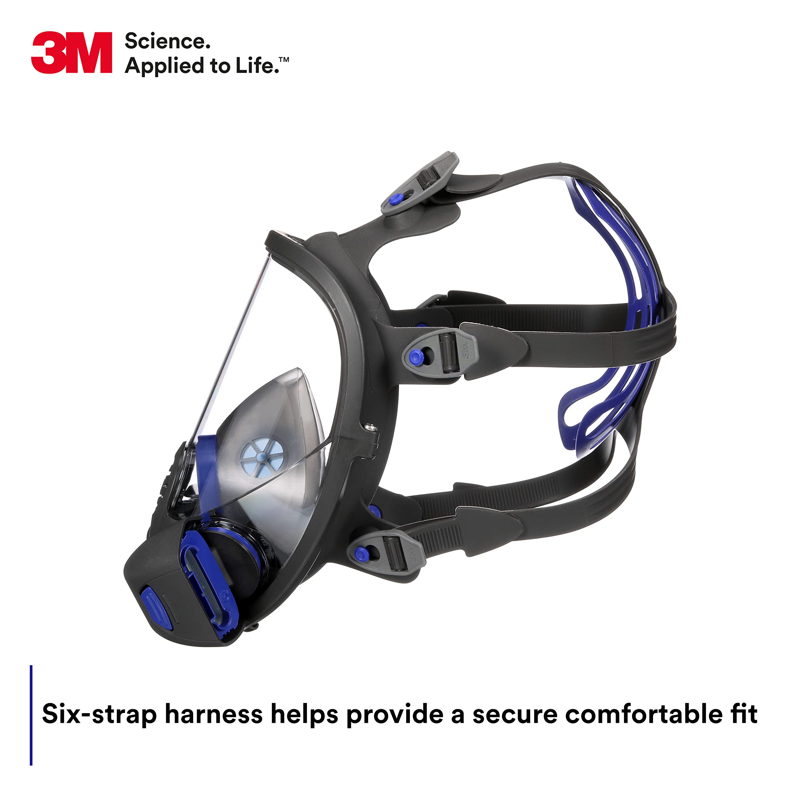 3M Secure Click FF-800 quad-flow design enhances breathability for demanding tasks