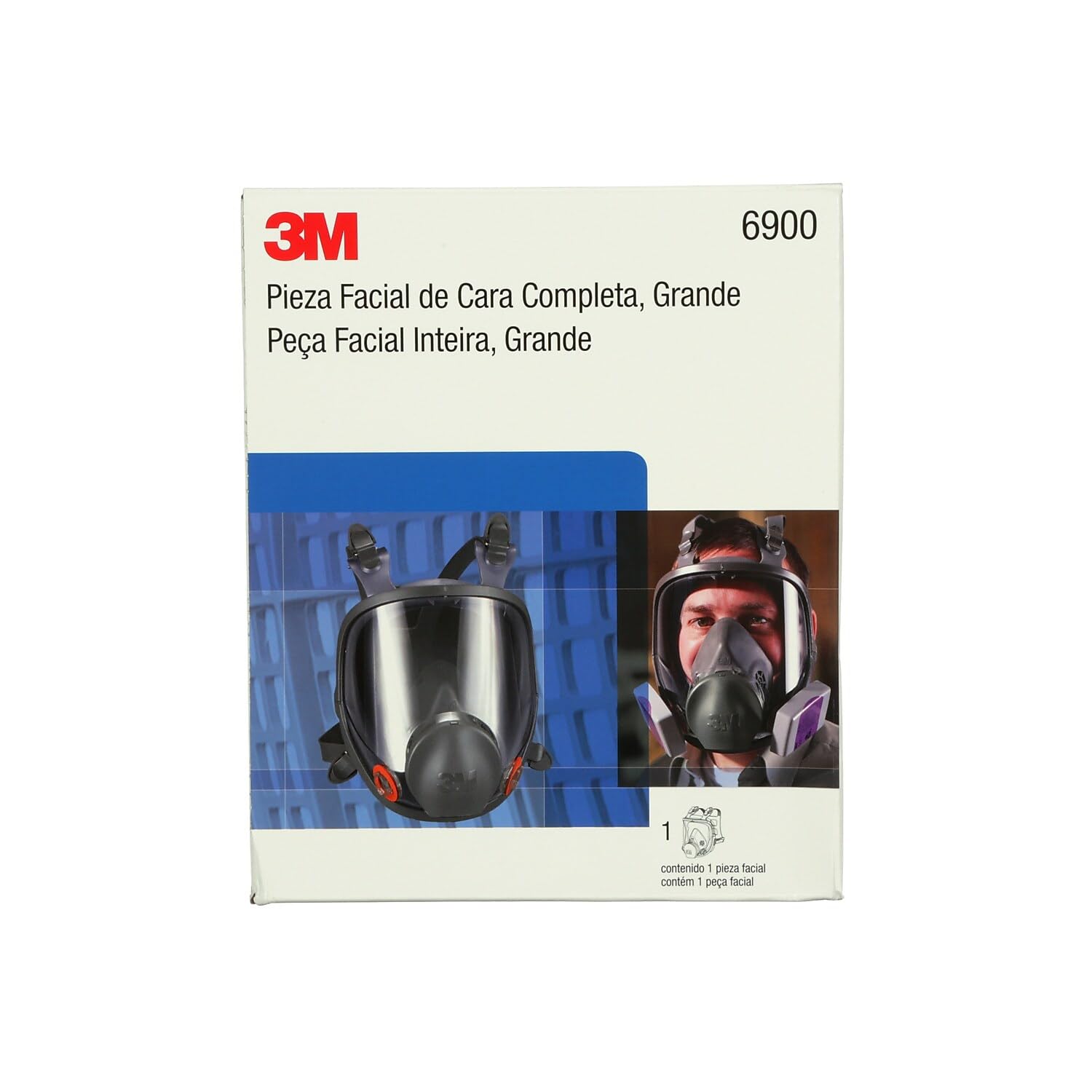 Silicone face seal offers comfortable, durable wear on long tasks