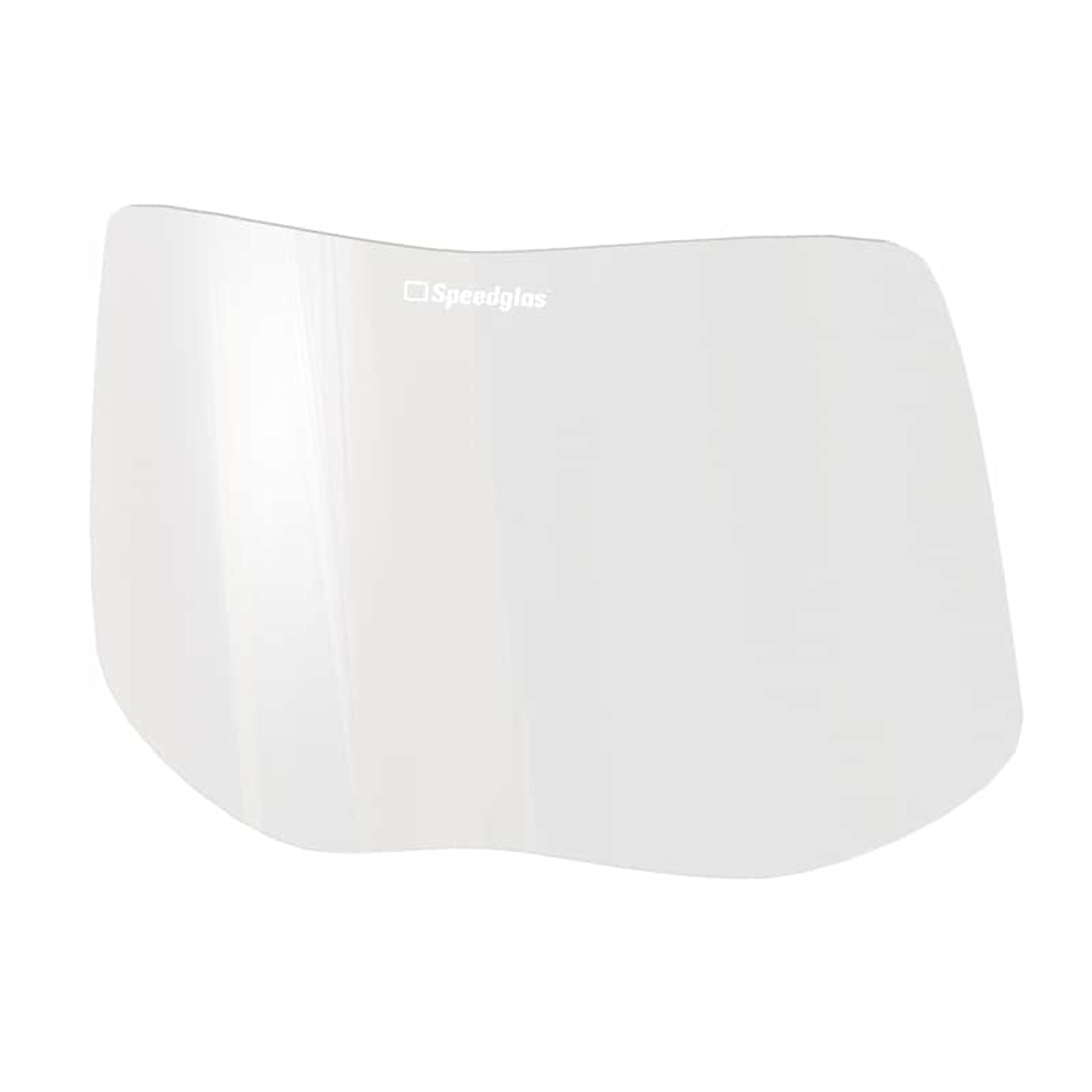 3M Speedglas 9100 outside protection plate guards filters from sparks and spatter during welding.