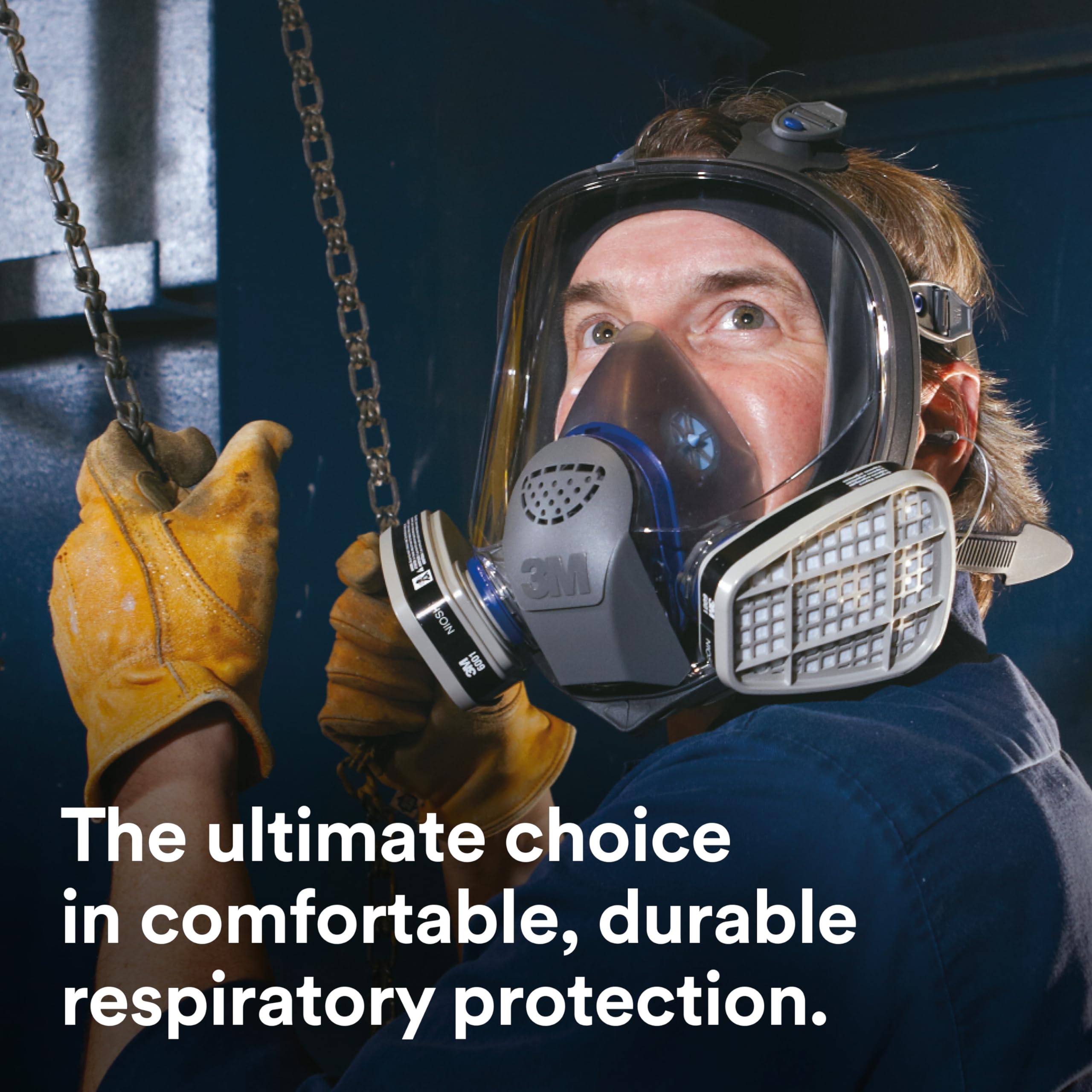 3M Cool Flow valve reduces breathing resistance and heat buildup