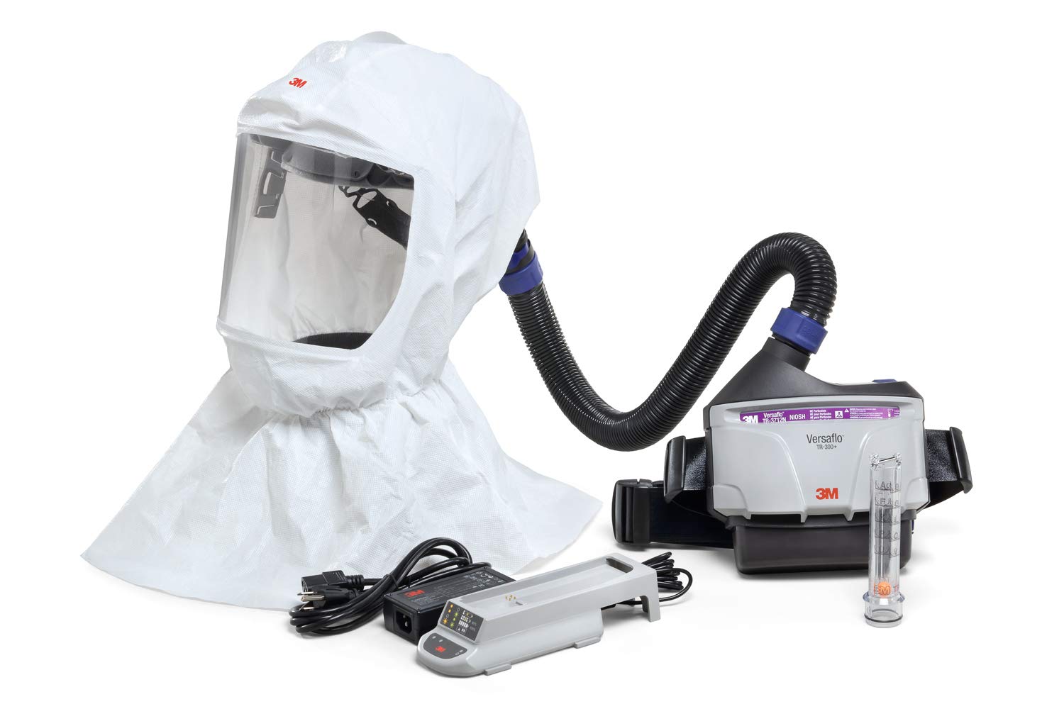 3M Versaflo TR-300N+ ECK hood assembly with integrated suspension for comfortable protection.