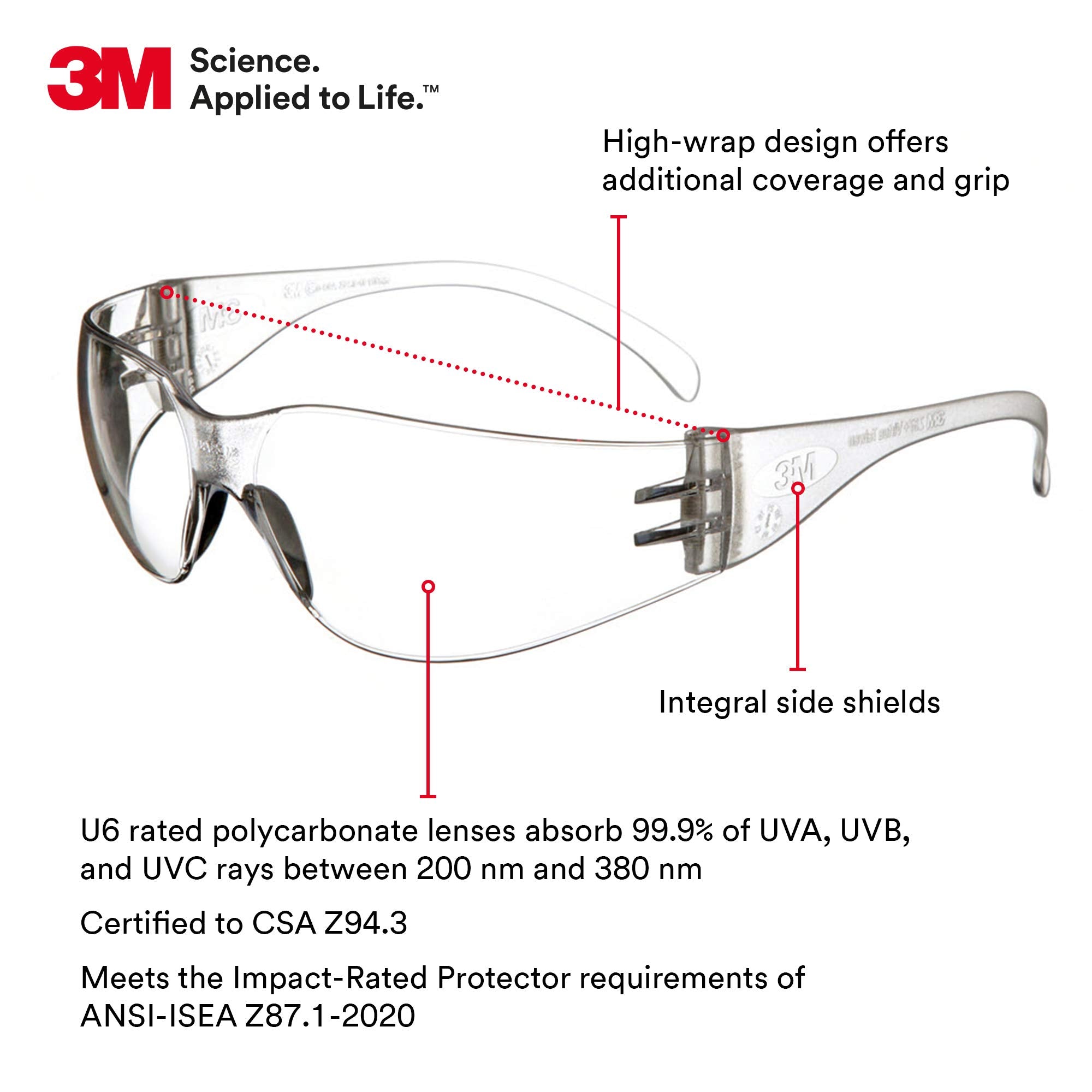 3M Virtua scratch-resistant lenses resist daily wear for longer use