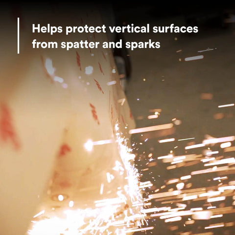 3M Welding and Spark Deflection Paper 05916 flame retardant shield for workspaces