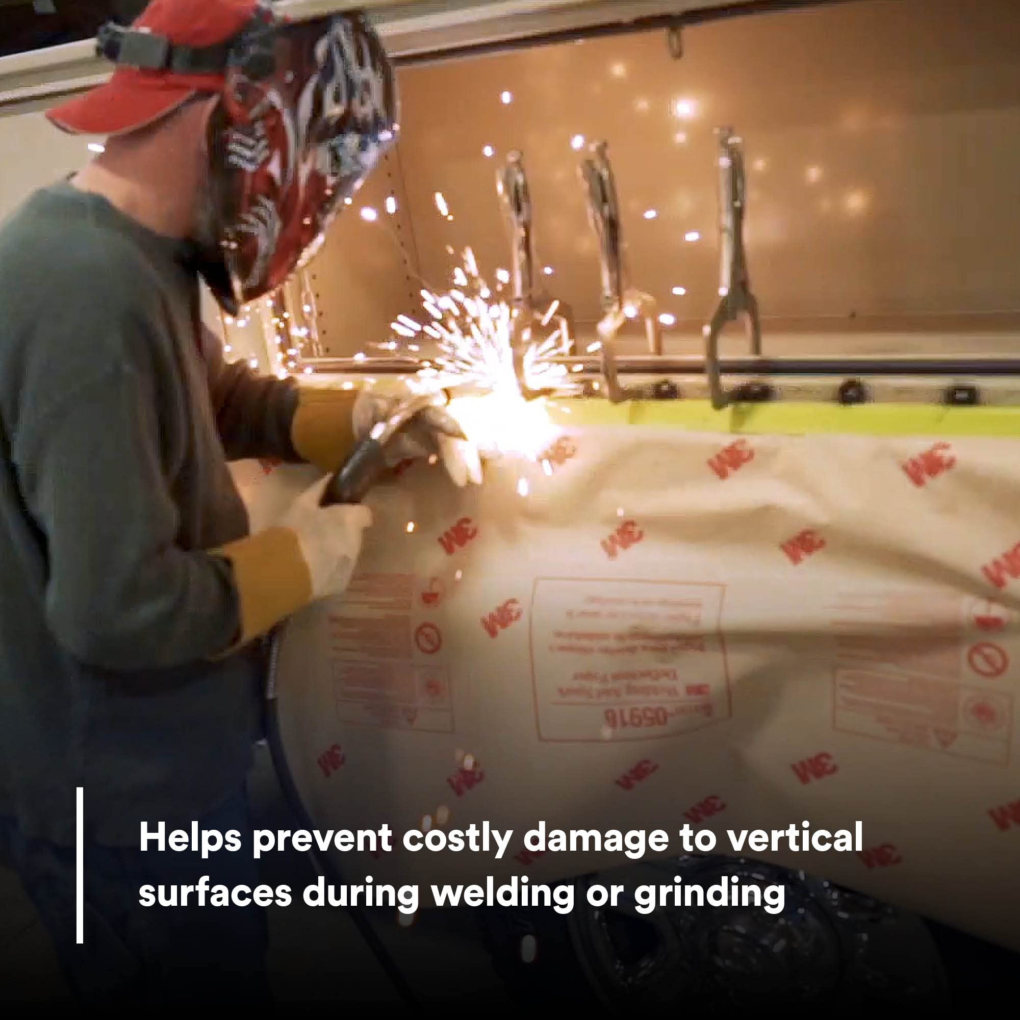 3M 05916 repositionable deflection paper offers precise placement during welding