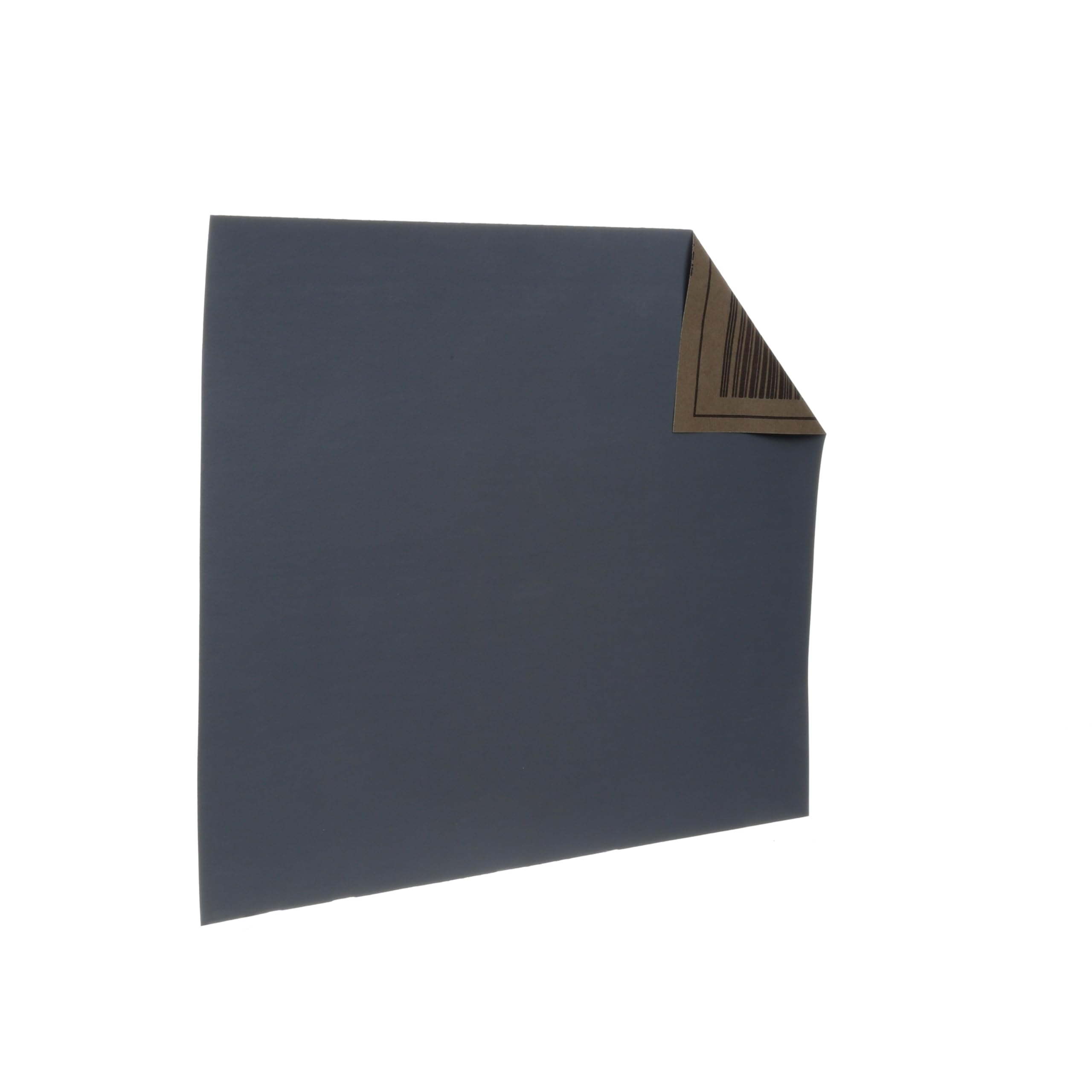 3M Wetordry sandpaper A-weight backing supports contour sanding flexibility.