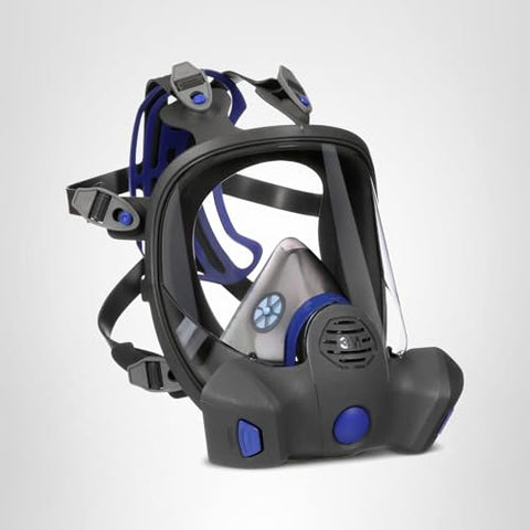 3M wide-view facepiece supports precise painting and sanding tasks