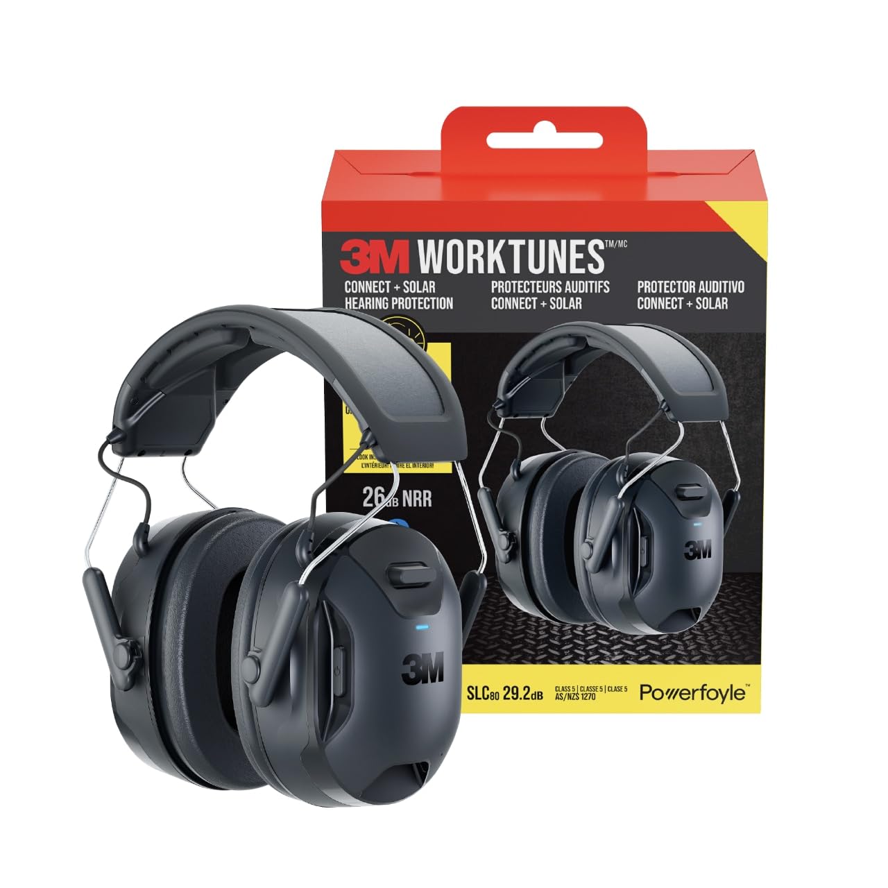 3M WorkTunes Connect solar cell powers all-day listening in varying light conditions
