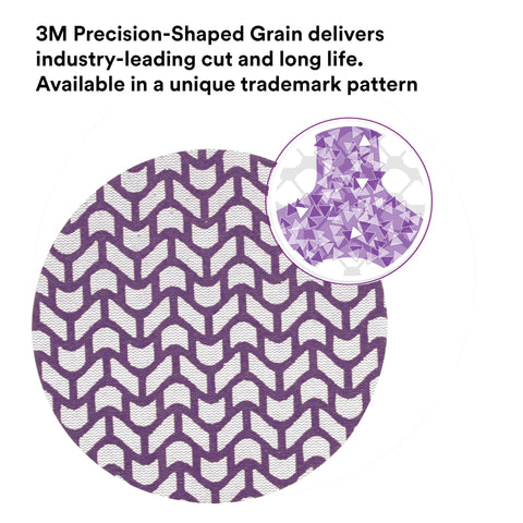 Metal fabrication sanding with 3M Xtract Net Disc delivers reduced dust during operation.