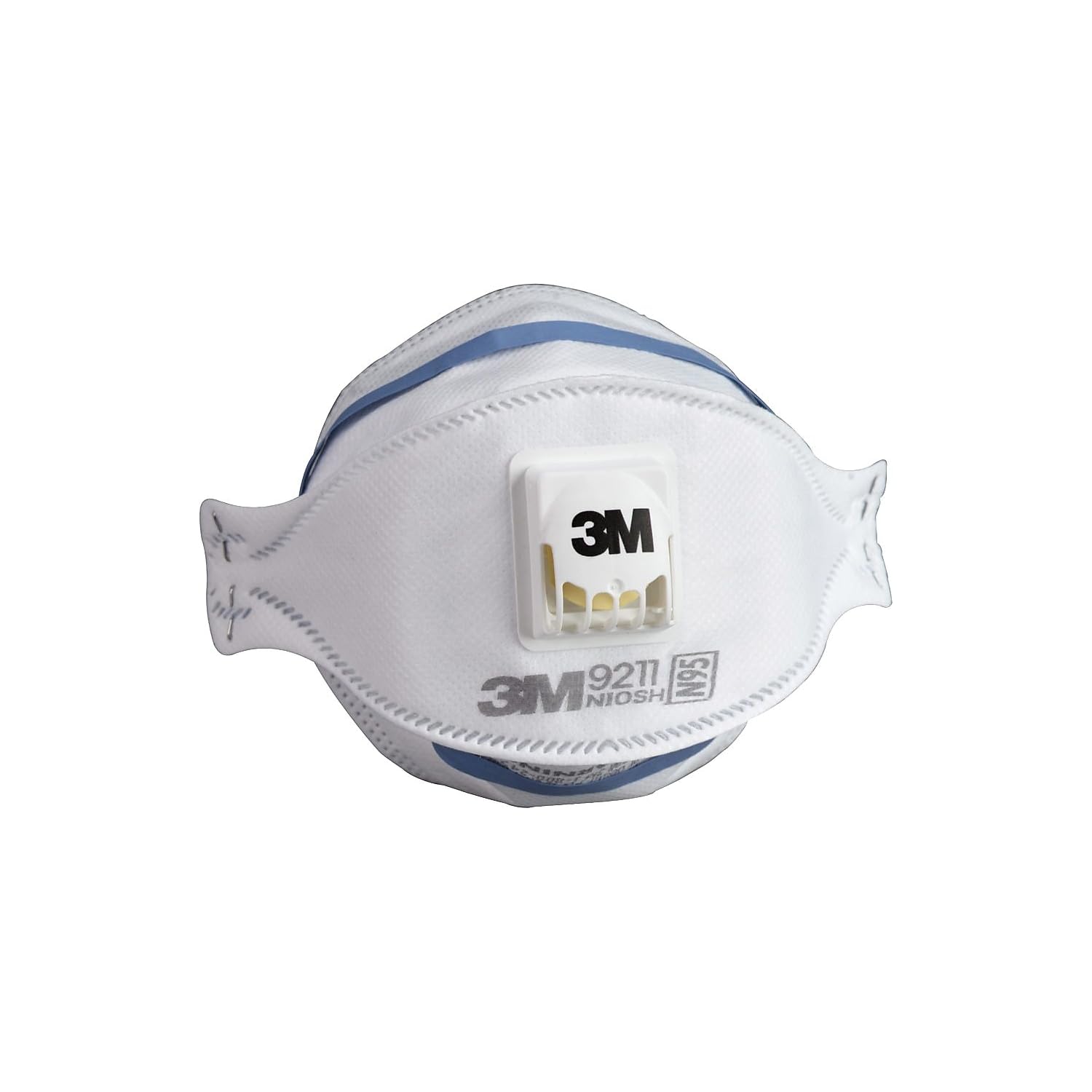 3M Aura 9211+ respirator with Cool Flow Valve for cooler, more comfortable dusty tasks.