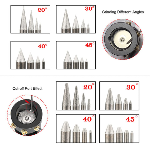 3mirrors brass guide screws enable concentric grinding and stability